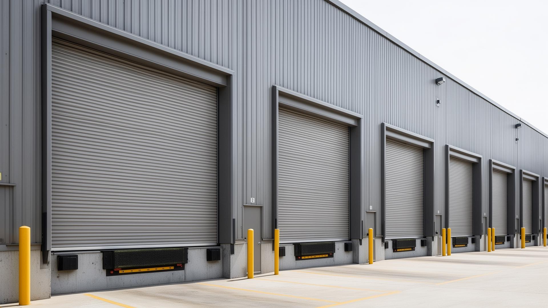 Commercial garage door — Built to keep your business moving.